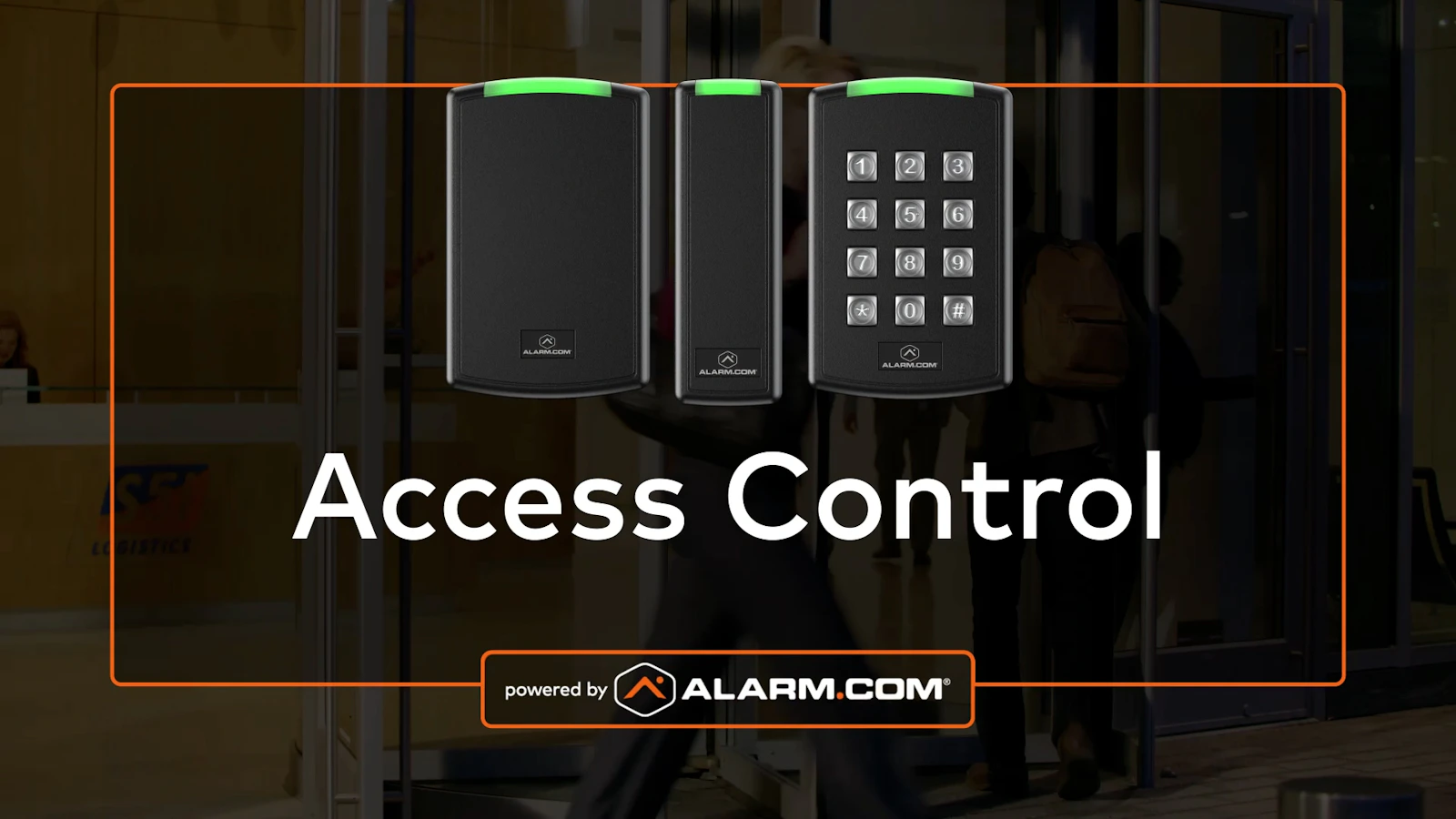 Business Access Control System - Electronic Door Entry | Alarm.com
